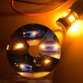 Oxilam 7507 Py21w Bau15s Led Bulbs Amber Yellow 2800lm For Turn Signal Lights With Build-in Load Resistor Canbus Error Free 