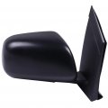 Ocpty Black Right Side Mirror Fit For 2004-2010 Toyota Sienna Textured Glass Manual Folding Non-heated
