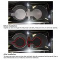 13pcs Car Gate Slot Mat Set Console Cup Holder Pad For Chevrolet Trax 2024 Red Trim