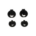 Throttle Rod Couplings 4 Piece Metal Circular Linkage Clip Assortment Black Alx-pau-mm-90093-cl360a50 