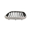 Driver Side Front Grille For Bmw 540i Xdrive 2017 2018 2019 2020 Chrome And Black M Package Plastic Replacement 51137390863 