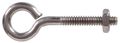 Hillman 4283 10-24 X 2 Inch Stainless Steel Eye Bolts With Nut 10-pack 