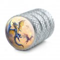 Dragons In The Sky Valve Stem Caps For Tire Rim Wheel Aluminum