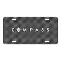 Jeep On Front Compass Mesh Grill Graphic Special Aluminum Metal License Plate Official Licensed