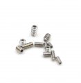 Hvazi 2-56 4-40 6-32 Unc Stainless Steel Internal Hex Drive Cup Point Set Screws Assortment Kit 