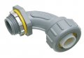 Arlington Nmlt90100 Liquidtight Conduit Connector 1 In Trade 90 Deg Uv Rated Plastic 