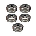 Chevy Cavalier 1992-22 Cylinder Head Plugs 5 Pieces Steel Material 0 7 Inches Closed End Diameter 0 53 Open Replacement For 
