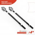 A-premium Set Of 6 Front Lower Ball Joint Inner Outer Tie Rod End Compatible With Hyundai Tiburon 1997 1998 1999 2000 2001