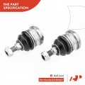 A-premium Set Of 6 Front Lower Ball Joint Inner Outer Tie Rod End Compatible With Hyundai Tiburon 1997 1998 1999 2000 2001