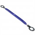 Ajp Distributors Jdm Sport Suspension Rear Upper Aluminum Strut Tower Stabilizer Tie Bar Brace Blue Compatible Replacement For 