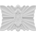 Ekena Millwork Rosc030x022neluf 3 W X 2 H 1 4 P Extra Small Nelson Rosette White 