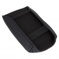 Ocpty Auto Armrest Center Console Lid Skin Cover For 2010-2020 2021 2022 2023 Toyota 4runner Leather Cushion Protector Black