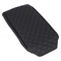 Auto Armrest Center Console Lid Skin Cover For 2010-2020 2021 2022 2023 Toyota 4runner Leather Cushion Protector Black