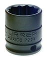 Urrea 7224 3 8-inch Drive 12-point 4-inch Impact Socket 