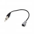 2pcs Black Car Radio Stereo Antenna Adaptor Cable Wire Harness For Hyundai