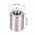 Uxcell M4 Round Connector Nuts 304 Stainless Steel Coupling Nut 10mm 0 39inch Length Pack Of 10