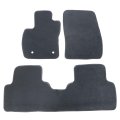 Velour Floor Mats For Mazda 5 2011 2015 Custom Fit Front And Rear Black Carpet Liners Anti Slip All Season Full Set Soft 