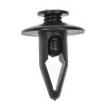 Nylon Rivets For Mazda Mpv 2000 To 2006 Black 19 38mm Head And 8 68mm Shaft Replacement 6384401a00 Mna0156145 Pack Of 6 