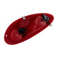 Tail Light Passenger Side For Chrysler Pt Cruiser 2001 2002 2003 2004 2005 Amber And Red Lens Includes Bulbs Replacement 