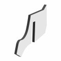 Polaris Snowmobile Console Lower Left Foam Genuine Oem Part Qty 1