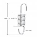 Uxcell 5 5cm Length Motorcycle Silver Tone Bracket Kickstand Return Spring For Jh70