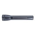 Ml25lt Led 3 Cell C Flashlight Gray Tactical Handheld Light With Adjustable Beam And Candle Mode Water Resistant Aluminum Body 