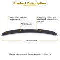 Rear Roof Window Visor Spoiler For Bmw 5 Series 2004 2009 Fits 525i 528i 530i 535i 545i 550i M5 Black Abs Plastic Replacement