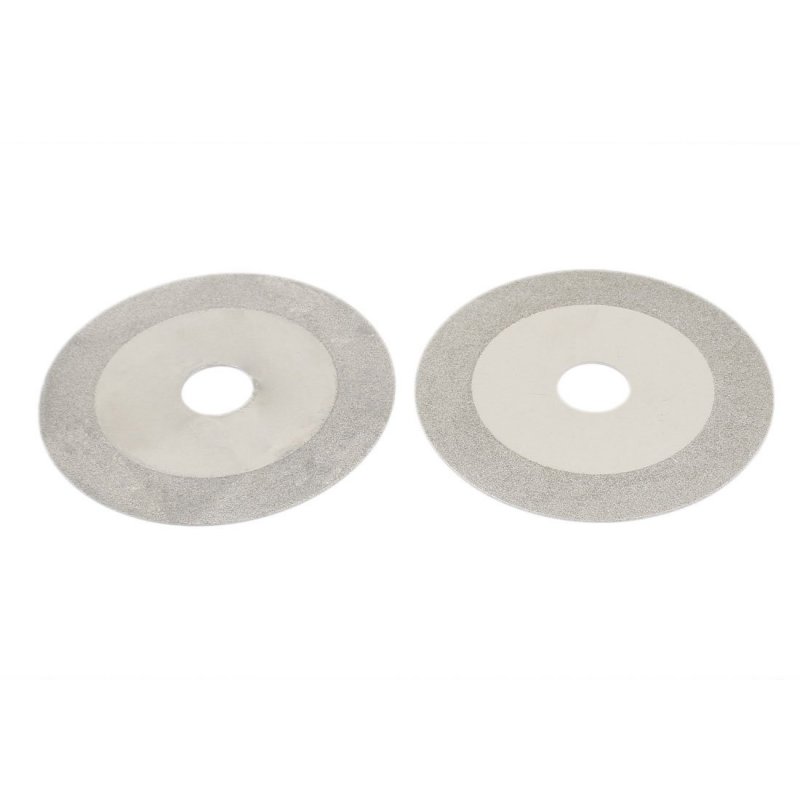 100mmx20mmx1mm Glass Ceramic Diamond Grinding Cutting Wheel Disc 2pcs