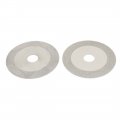 100mmx20mmx1mm Glass Ceramic Diamond Grinding Cutting Wheel Disc 2pcs 
