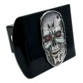 Elektroplate Officially Licensed Terminator All Metal Black Hitch Cover For Trucks And Suvs Fits Standard 2 Trailer Receivers 