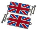 Union Jack Body Bages Screw On Style Pair