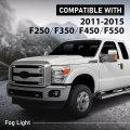 Fog Lights Front Bumper Lamp Driver And Passenger Side W Harness For Ford F250 F350 F450 F550 Super Duty 2011-2016 Bc3z15200a