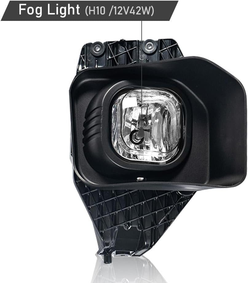 Fog Lights Front Bumper Lamp Driver And Passenger Side W Harness For Ford F250 F350 F450 F550 Super Duty 2011-2016 Bc3z15200a
