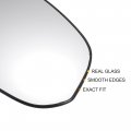 X Autohaux Car Rearview Right Passenger Side Mirror Glass Replacement W Backing Plate Heated For Toyota Tacoma 2016-2021 Rav4
