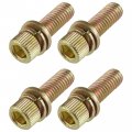 Caltric 4 Exhaust Manifold Bolts Studs Screw For Polaris Ranger 800 Efi 4x4 6x6 2011 2012 2013 2014 2015 2016 2017 