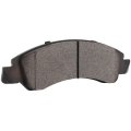 D1367 Front Disc Brake Pad Set With Hardware For Chevrolet Silverado 1500 Tahoe Avalanche And Gmc Sierra Yukon Xl Semi Metal 