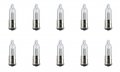 Cec Industries C9a Neon Indicator Bulbs 105 To 125 V 0 25 W Sx6s Base T-2 Shape Box Of 10 