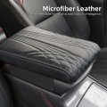 Car Center Console Cover Microfiber Leather Memory Foam Protective Arm Rest Cushion For Suv Truck