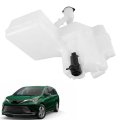 Windshield Washer Reservoir Tank Bottle Replacement For Sienna 2021 2022 2023 White Plastic Front Water Storage 