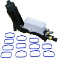 Aip Electronics Premium Oil Filter Adapter Housing For 2014-2017 Dodge Jeep Chrysler And Ram Fit Ofh1001
