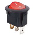 Spst Illuminated Rocker Switch 110 Volts Ac 13 Amps On Off Panel Mount Model 66-2292 