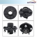 5 On 4 Inch Trailer Hub Replacement For 2000 Lbs 1-1 16 Spindle With Bearing Kit Pieces Set