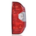 Rear Right Tail Light Assembly For Toyota Tundra 2014 2015 2016 2017 2018 2019 2020 2021 Passenger Side Lamp Red Lens Chrome 