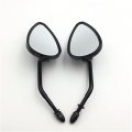 Httmt Black Motorcycle Teardrop Mirror Compatible With H-d Sportster Low Glide Fxrs Fxrt Softail
