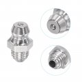 Uxcell 2pcs Stainless Steel Straight Grease Fitting 1 4-28 Inch Thread Hydraulic Accessories