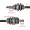 Caltric Front Right Complete Cv Joint Axle Compatible With Honda 44250-hn7-003