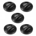 Timer Knobs Range Replacement Time Control Knob Round D Shape Shaft For Electronic Microwave Oven Cooker 5pcs 