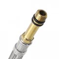 Uxcell 39 Inch Long Faucet Supply Line Connector 4pcs G1 2 Female Compression Thread X M10 Male Braided 304 Stainless Steel