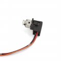 Uxcell Dc 12v H1 Head Fog Lamp Light Bulb Socket Holder Wiring Connector For Auto Car