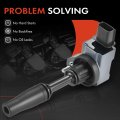A-premium 4pcs Ignition Coil Packs Compatible With Buick Cadillac Chevrolet Gmc Vehicles 2 0l 4l 5l Regal 2014-2020 Ats